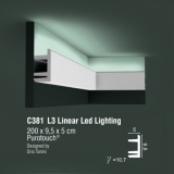  Orac Decor C381 L3 Linear Led Lighting